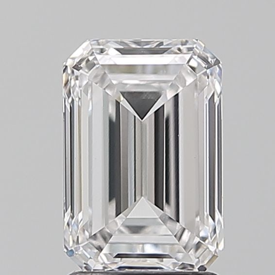 Loose Diamond - EMERALD 2.01ct E VVS2: Loose Diamond - EMERALD 2.01ct E VVS2 Source: This is a real non-mined Diamond that has been grown in a lab Shape: EMERALD Carats: 2.01 Color: E Clarity: VVS2 Certification: IGI Video:
