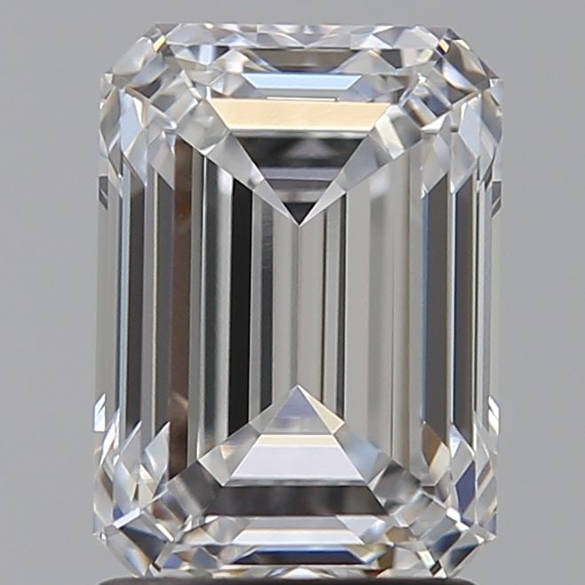 Loose Diamond - EMERALD 2.03ct D VVS2: Loose Diamond - EMERALD 2.03ct D VVS2 Source: This is a real non-mined Diamond that has been grown in a lab Shape: EMERALD Carats: 2.03 Color: D Clarity: VVS2 Certification: IGI Video: