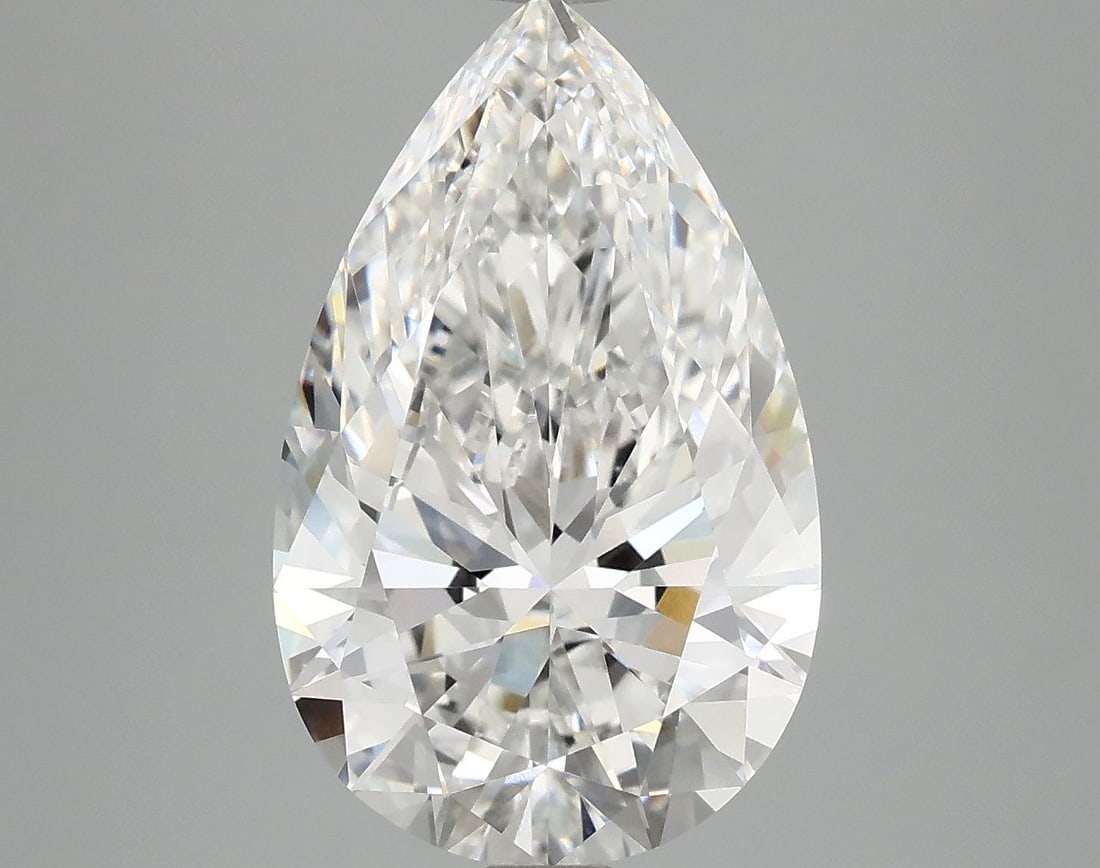 Loose Diamond - PEAR 4.9ct E VVS2: Loose Diamond - PEAR 4.9ct E VVS2 Source: This is a real non-mined Diamond that has been grown in a lab Shape: PEAR Carats: 4.9 Color: E Clarity: VVS2 Certification: IGI Video: