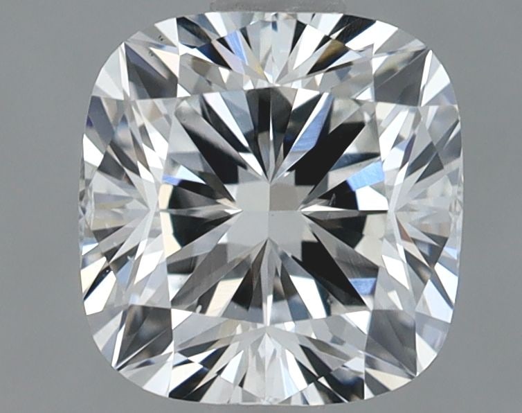 Loose Diamond - CUSHION BRILLIANT 1.32ct F VS2: Loose Diamond - CUSHION BRILLIANT 1.32ct F VS2 Source: This is a real non-mined Diamond that has been grown in a lab Shape: CUSHION BRILLIANT Carats: 1.32 Color: F Clarity: VS2 Certification: IGI Vide