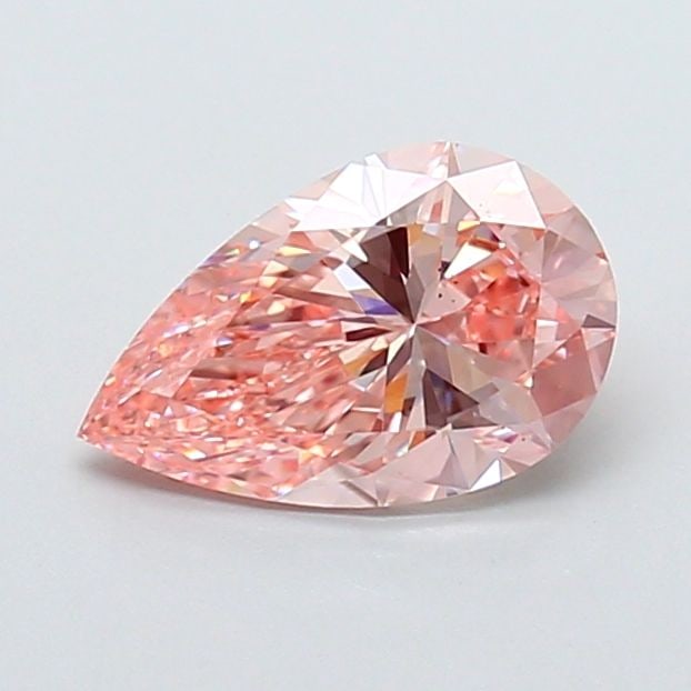 Loose Diamond - PEAR 1.5ct Fancy Vivid Pink VS2: Loose Diamond - PEAR 1.5ct Fancy Vivid Pink VS2 Source: This is a real non-mined Diamond that has been grown in a lab Shape: PEAR Carats: 1.5 Color: Fancy Vivid Pink Certification: IGI Video: