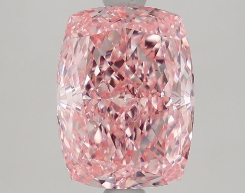 Loose Diamond - CUSHION MODIFIED 2.58ct Fancy Vivid Pink VS1: Loose Diamond - CUSHION MODIFIED 2.58ct Fancy Vivid Pink VS1 Source: This is a real non-mined Diamond that has been grown in a lab Shape: CUSHION MODIFIED Carats: 2.58 Color: Fancy Vivid Pink Certific