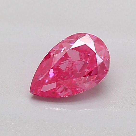 Loose Diamond - PEAR 0.57ct Fancy Vivid Pink VS1: Loose Diamond - PEAR 0.57ct Fancy Vivid Pink VS1 Source: This is a real non-mined Diamond that has been grown in a lab Shape: PEAR Carats: 0.57 Color: Fancy Vivid Pink Certification: IGI Video: