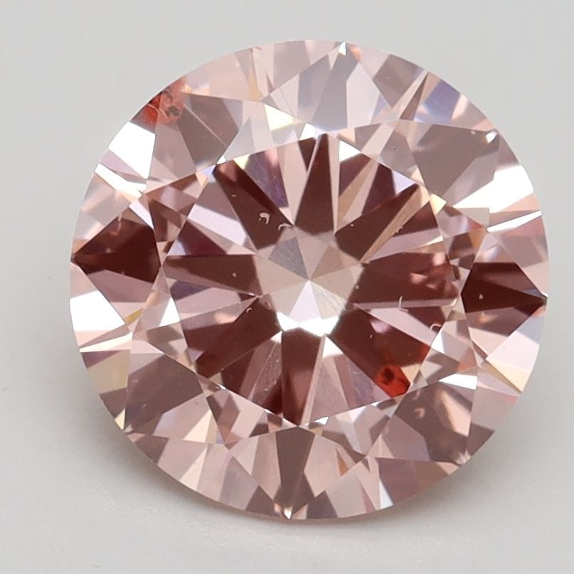Loose Diamond - ROUND 2.59ct Fancy Intense Pink SI1: Loose Diamond - ROUND 2.59ct Fancy Intense Pink SI1 Source: This is a real non-mined Diamond that has been grown in a lab Shape: ROUND Carats: 2.59 Color: Fancy Intense Pink Certification: IGI Video: