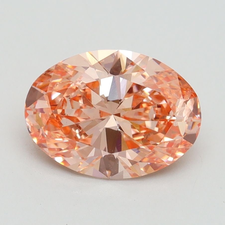 Loose Diamond - OVAL 1.8ct Fancy Intense Pink SI1: Loose Diamond - OVAL 1.8ct Fancy Intense Pink SI1 Source: This is a real non-mined Diamond that has been grown in a lab Shape: OVAL Carats: 1.8 Color: Fancy Intense Pink Certification: IGI Video:
