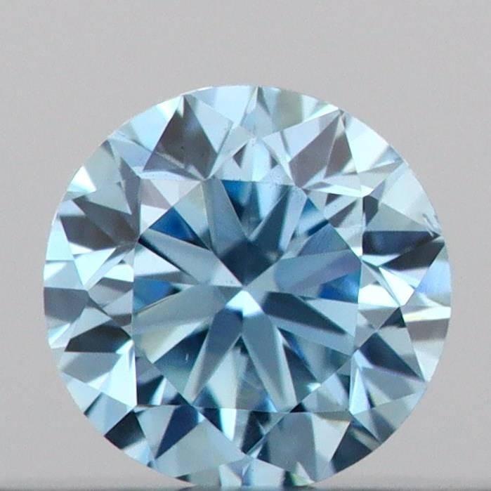 Loose Diamond - ROUND 0.15ct Fancy Vivid Blue VS2: Loose Diamond - ROUND 0.15ct Fancy Vivid Blue VS2 Source: This is a real non-mined Diamond that has been grown in a lab Shape: ROUND Carats: 0.15 Color: Fancy Vivid Blue Certification: IGI Video: