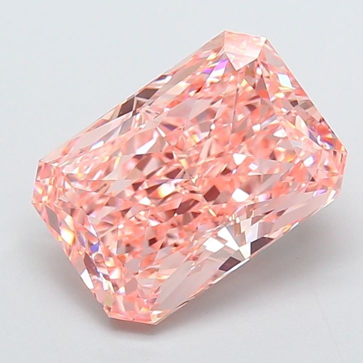 Loose Diamond - RADIANT 7.01ct Fancy Vivid Pink VS1: Loose Diamond - RADIANT 7.01ct Fancy Vivid Pink VS1 Source: This is a real non-mined Diamond that has been grown in a lab Shape: RADIANT Carats: 7.01 Color: Fancy Vivid Pink Certification: IGI Video:
