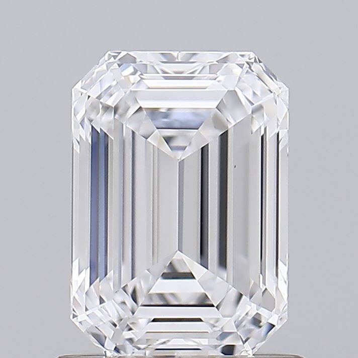 Loose Diamond - EMERALD 1.1ct E VVS1: Loose Diamond - EMERALD 1.1ct E VVS1 Source: This is a real non-mined Diamond that has been grown in a lab Shape: EMERALD Carats: 1.1 Color: E Clarity: VVS1 Certification: IGI Video: