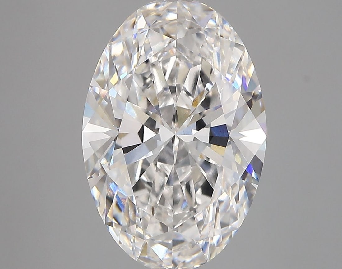 Loose Diamond - OVAL 4.23ct E VVS2: Loose Diamond - OVAL 4.23ct E VVS2 Source: This is a real non-mined Diamond that has been grown in a lab Shape: OVAL Carats: 4.23 Color: E Clarity: VVS2 Certification: IGI Video: