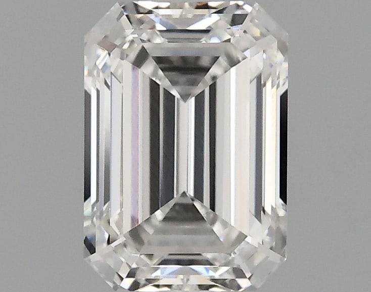 Loose Diamond - EMERALD 1.08ct F VVS1: Loose Diamond - EMERALD 1.08ct F VVS1 Source: This is a real non-mined Diamond that has been grown in a lab Shape: EMERALD Carats: 1.08 Color: F Clarity: VVS1 Certification: IGI Condition: Pre-Owned P