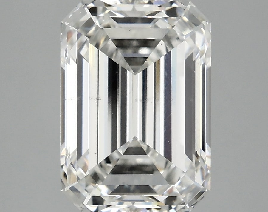Loose Diamond - EMERALD 3.09ct F VS2: Loose Diamond - EMERALD 3.09ct F VS2 Source: This is a real non-mined Diamond that has been grown in a lab Shape: EMERALD Carats: 3.09 Color: F Clarity: VS2 Certification: IGI Condition: Pre-Owned