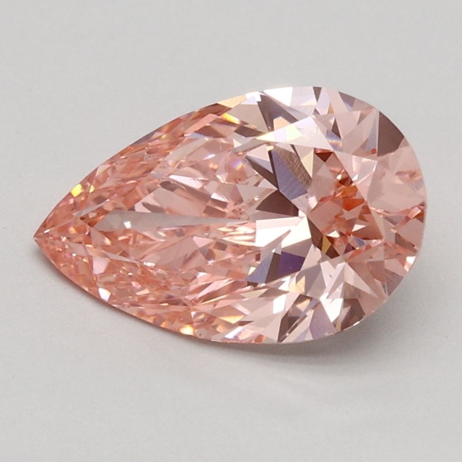 Loose Diamond - PEAR 1.31ct Fancy Intense Pink VS2: Loose Diamond - PEAR 1.31ct Fancy Intense Pink VS2 Source: This is a real non-mined Diamond that has been grown in a lab Shape: PEAR Carats: 1.31 Color: Fancy Intense Pink Certification: IGI Video: