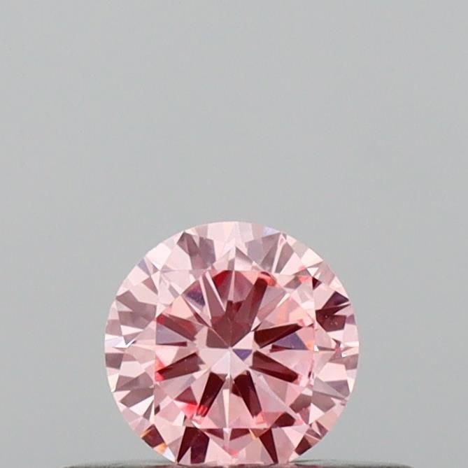 Loose Diamond - ROUND 0.21ct Fancy Intense Pink VS1: Loose Diamond - ROUND 0.21ct Fancy Intense Pink VS1 Source: This is a real non-mined Diamond that has been grown in a lab Shape: ROUND Carats: 0.21 Color: Fancy Intense Pink Certification: IGI Video:
