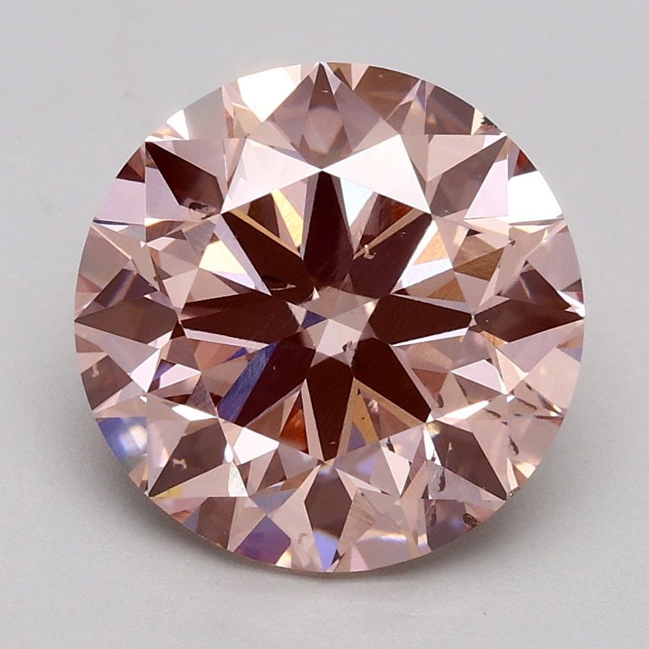 Loose Diamond - ROUND 2.7ct Fancy Intense Pink SI1: Loose Diamond - ROUND 2.7ct Fancy Intense Pink SI1 Source: This is a real non-mined Diamond that has been grown in a lab Shape: ROUND Carats: 2.7 Color: Fancy Intense Pink Certification: IGI Video:
