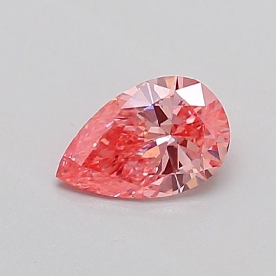 Loose Diamond - PEAR 0.33ct Fancy Vivid Pink VS2: Loose Diamond - PEAR 0.33ct Fancy Vivid Pink VS2 Source: This is a real non-mined Diamond that has been grown in a lab Shape: PEAR Carats: 0.33 Color: Fancy Vivid Pink Certification: IGI Video: