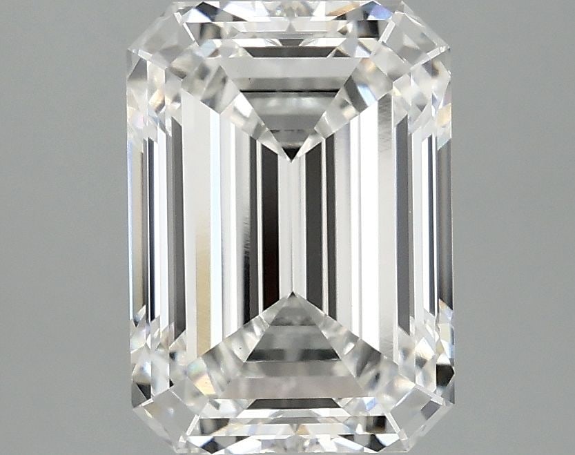 Loose Diamond - EMERALD 3.08ct F VS1: Loose Diamond - EMERALD 3.08ct F VS1 Source: This is a real non-mined Diamond that has been grown in a lab Shape: EMERALD Carats: 3.08 Color: F Clarity: VS1 Certification: IGI Video: