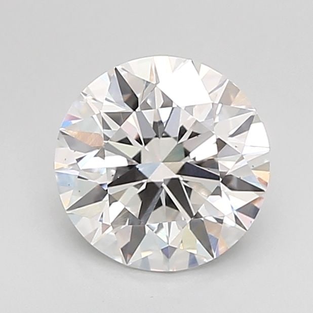 Ideal Loose Diamond - ROUND 2.02ct D VS2: Ideal Loose Diamond - ROUND 2.02ct D VS2 Source: This is a real non-mined Diamond that has been grown in a lab Shape: ROUND Carats: 2.02 Color: D Clarity: VS2 Certification: IGI Video: