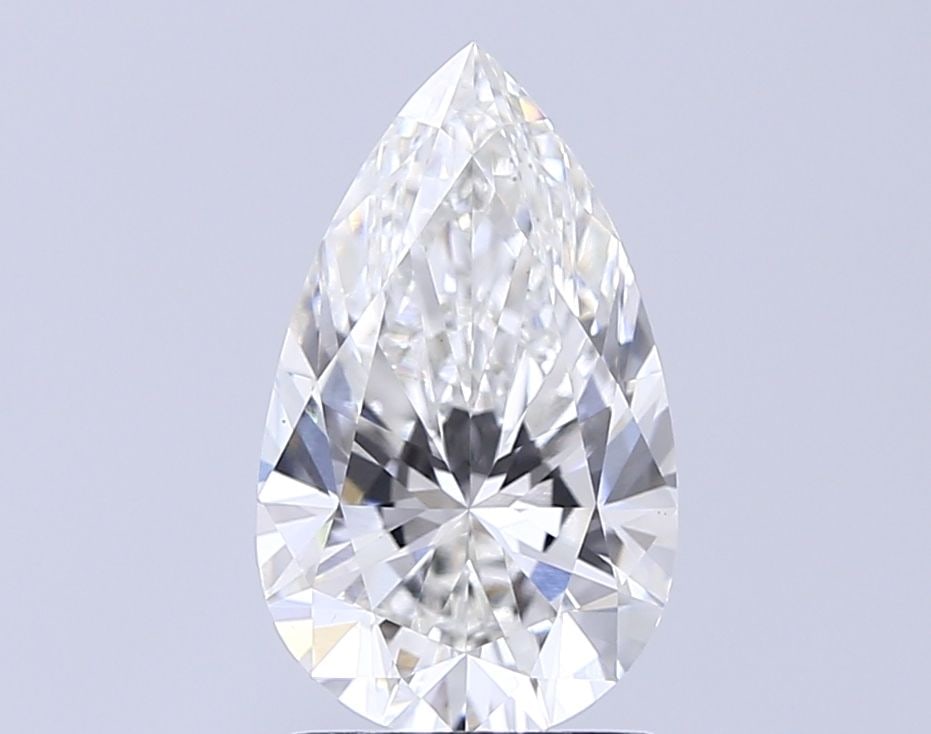 Loose Diamond - PEAR 2.01ct G VS1: Loose Diamond - PEAR 2.01ct G VS1 Source: This is a real non-mined Diamond that has been grown in a lab Shape: PEAR Carats: 2.01 Color: G Clarity: VS1 Certification: IGI Video: