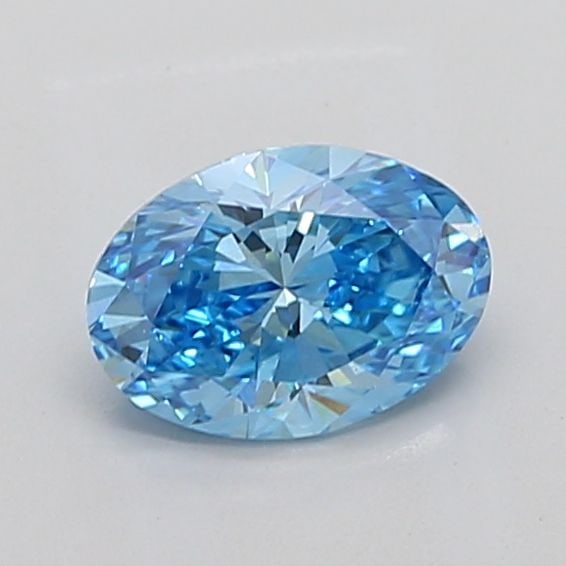 Loose Diamond - OVAL 1.51ct Fancy Vivid Blue VS1: Loose Diamond - OVAL 1.51ct Fancy Vivid Blue VS1 Source: This is a real non-mined Diamond that has been grown in a lab Shape: OVAL Carats: 1.51 Color: Fancy Vivid Blue Certification: IGI Video: