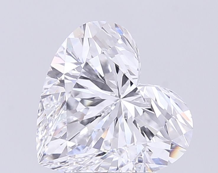 Loose Diamond - HEART 3.3ct D VVS2: Loose Diamond - HEART 3.3ct D VVS2 Source: This is a real non-mined Diamond that has been grown in a lab Shape: HEART Carats: 3.3 Color: D Clarity: VVS2 Certification: GIA Video: