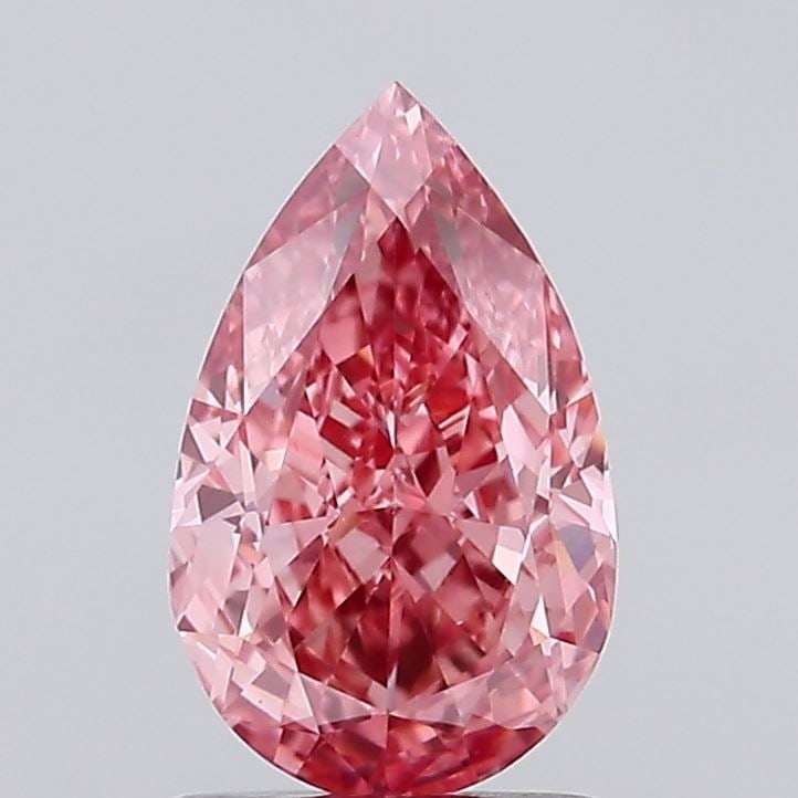 Loose Diamond - PEAR 1.66ct Fancy Vivid Pink VS1: Loose Diamond - PEAR 1.66ct Fancy Vivid Pink VS1 Source: This is a real non-mined Diamond that has been grown in a lab Shape: PEAR Carats: 1.66 Color: Fancy Vivid Pink Certification: IGI Video: