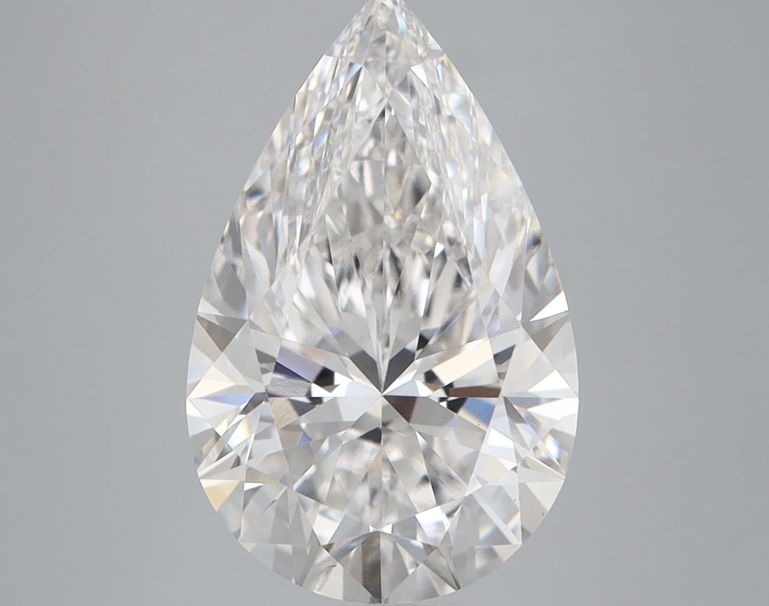 Loose Diamond - PEAR 4.08ct E VVS2: Loose Diamond - PEAR 4.08ct E VVS2 Source: This is a real non-mined Diamond that has been grown in a lab Shape: PEAR Carats: 4.08 Color: E Clarity: VVS2 Certification: IGI Video: