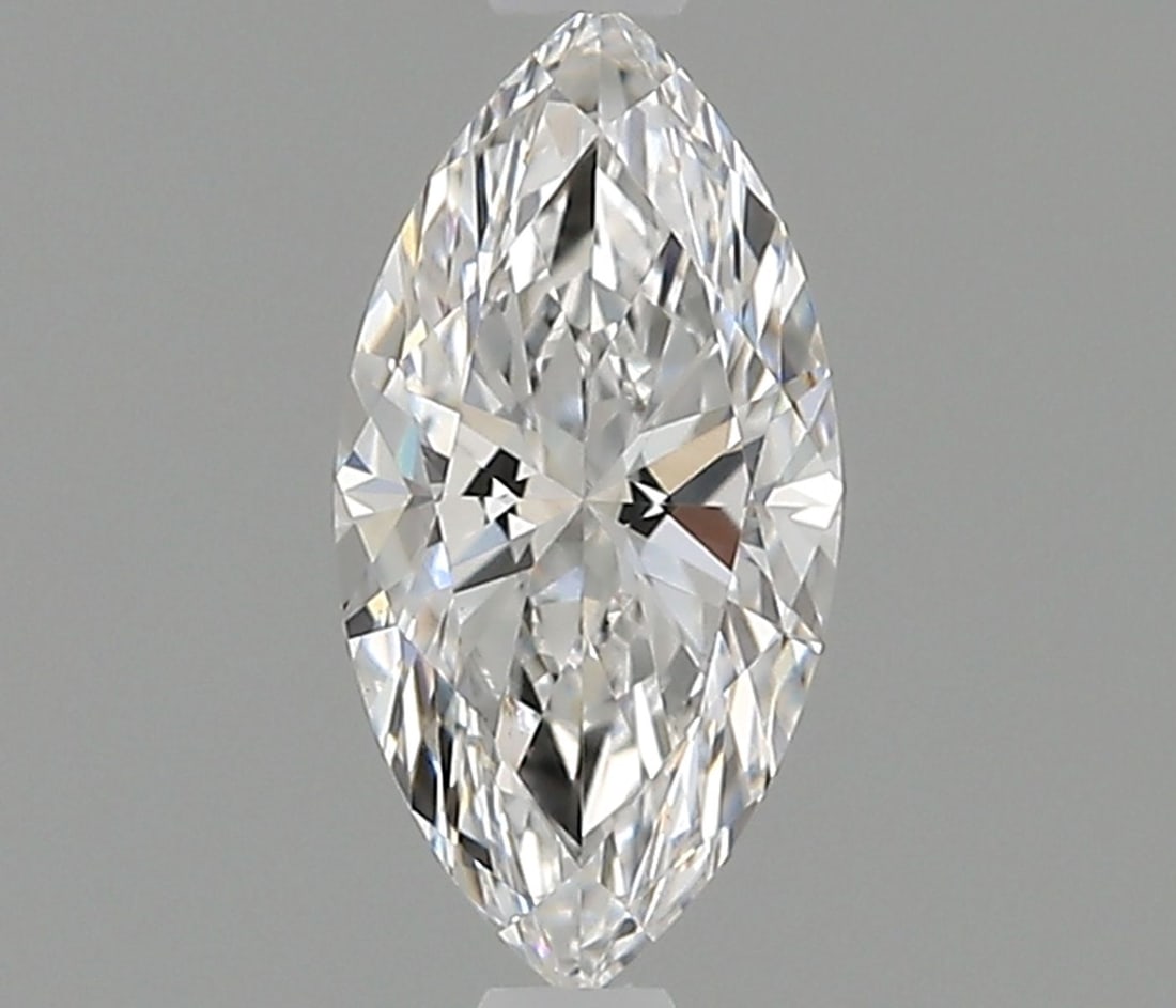 Loose Diamond - MARQUISE 0.43ct D VS1: Loose Diamond - MARQUISE 0.43ct D VS1 Source: This is a real non-mined Diamond that has been grown in a lab Shape: MARQUISE Carats: 0.43 Color: D Clarity: VS1 Certification: NONE Video: