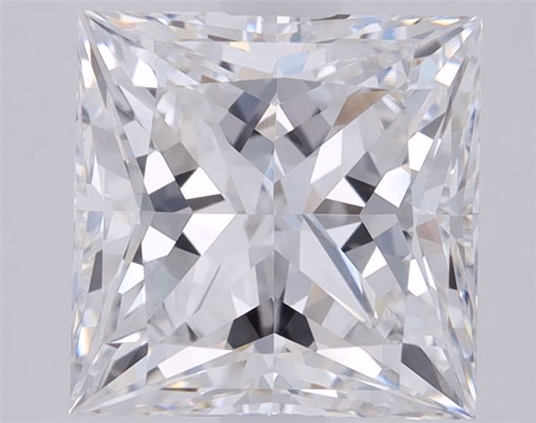 Loose Diamond - PRINCESS 2.07ct E VVS1: Loose Diamond - PRINCESS 2.07ct E VVS1 Source: This is a real non-mined Diamond that has been grown in a lab Shape: PRINCESS Carats: 2.07 Color: E Clarity: VVS1 Certification: IGI Condition: Pre-Owned