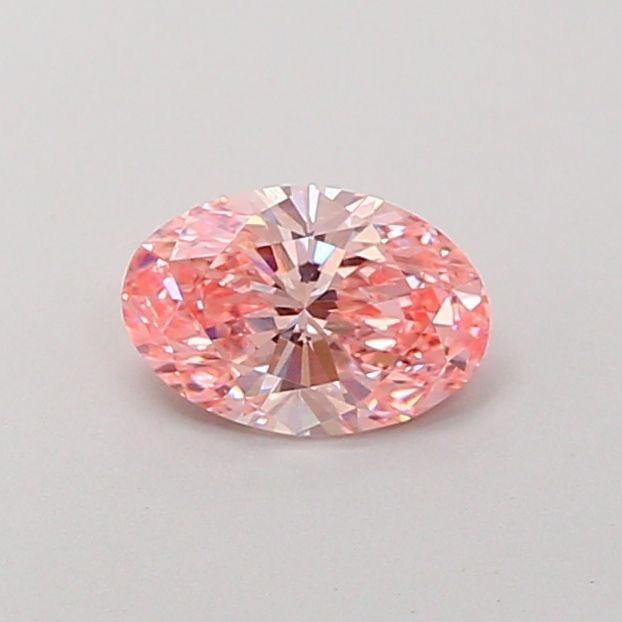 Loose Diamond - OVAL 0.71ct Fancy Intense Pink VS1: Loose Diamond - OVAL 0.71ct Fancy Intense Pink VS1 Source: This is a real non-mined Diamond that has been grown in a lab Shape: OVAL Carats: 0.71 Color: Fancy Intense Pink Certification: IGI Video: