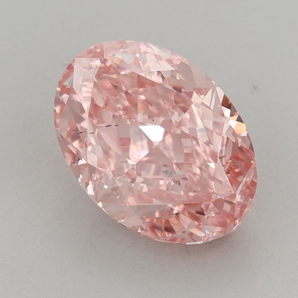 Loose Diamond - OVAL 3.42ct Fancy Vivid Pink VS2: Loose Diamond - OVAL 3.42ct Fancy Vivid Pink VS2 Source: This is a real non-mined Diamond that has been grown in a lab Shape: OVAL Carats: 3.42 Color: Fancy Vivid Pink Certification: IGI Video: