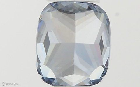 Loose Diamond - CUSHION MODIFIED 0.55ct Fancy Intense Blue VVS2: Loose Diamond - CUSHION MODIFIED 0.55ct Fancy Intense Blue VVS2 Source: This is a real non-mined Diamond that has been grown in a lab Shape: CUSHION MODIFIED Carats: 0.55 Color: Fancy Intense Blue Cer