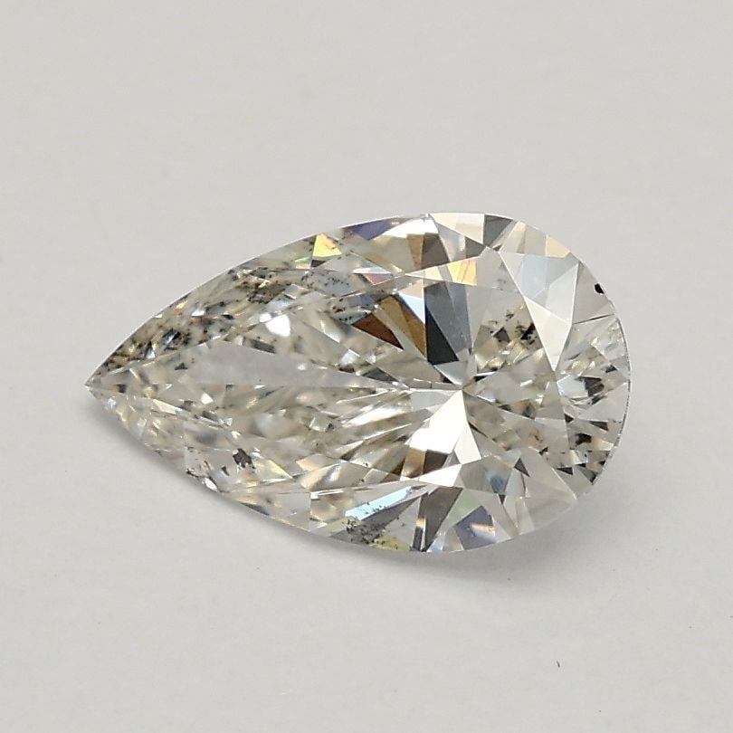 Loose Diamond - PEAR 0.54ct H SI2: Loose Diamond - PEAR 0.54ct H SI2 Source: This is a real non-mined Diamond that has been grown in a lab Shape: PEAR Carats: 0.54 Color: H Clarity: SI2 Certification: IGI Video: