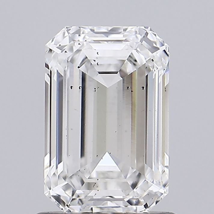 Loose Diamond - EMERALD 1.3ct E SI1: Loose Diamond - EMERALD 1.3ct E SI1 Source: This is a real non-mined Diamond that has been grown in a lab Shape: EMERALD Carats: 1.3 Color: E Clarity: SI1 Certification: IGI Condition: Pre-Owned PLEAS