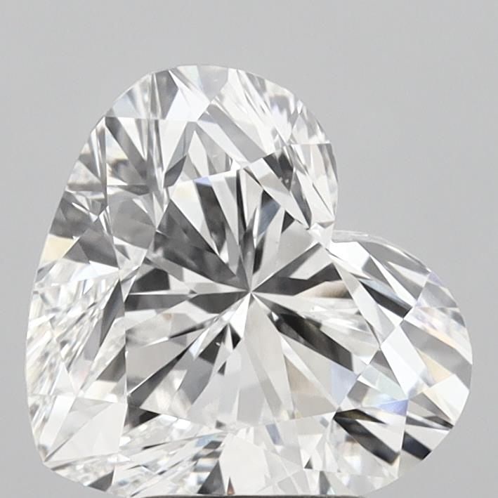 Loose Diamond - HEART 4.0ct E VS2: Loose Diamond - HEART 4.0ct E VS2 Source: This is a real non-mined Diamond that has been grown in a lab Shape: HEART Carats: 4.0 Color: E Clarity: VS2 Certification: IGI Video: