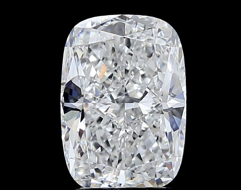 Loose Diamond - CUSHION MODIFIED 3.51ct E VVS2: Loose Diamond - CUSHION MODIFIED 3.51ct E VVS2 Source: This is a real non-mined Diamond that has been grown in a lab Shape: CUSHION MODIFIED Carats: 3.51 Color: E Clarity: VVS2 Certification: IGI Vide