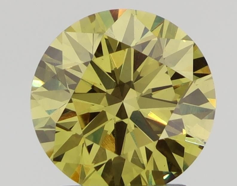 Loose Diamond - ROUND 2.31ct Green VS1: Loose Diamond - ROUND 2.31ct Green VS1 Source: This is a real non-mined Diamond that has been grown in a lab Shape: ROUND Carats: 2.31 Color: Green Certification: NONE Video: