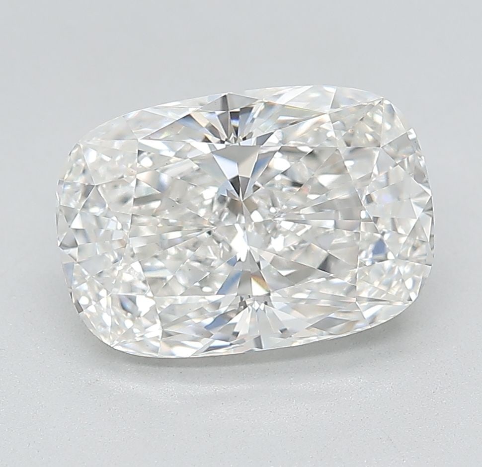 Loose Diamond - CUSHION MODIFIED 3.17ct F VS1: Loose Diamond - CUSHION MODIFIED 3.17ct F VS1 Source: This is a real non-mined Diamond that has been grown in a lab Shape: CUSHION MODIFIED Carats: 3.17 Color: F Clarity: VS1 Certification: IGI Video: