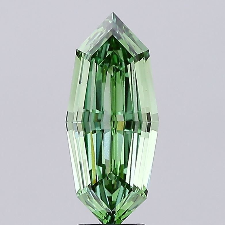 Loose Diamond - OTHER 3.29ct Fancy Vivid Green VS1: Loose Diamond - OTHER 3.29ct Fancy Vivid Green VS1 Source: This is a real non-mined Diamond that has been grown in a lab Shape: OTHER Carats: 3.29 Color: Fancy Vivid Green Certification: IGI Video: