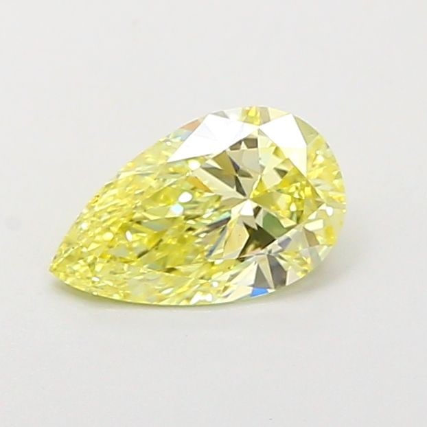 Loose Diamond - PEAR 1.01ct Fancy Intense Yellow VS1: Loose Diamond - PEAR 1.01ct Fancy Intense Yellow VS1 Source: This is a real non-mined Diamond that has been grown in a lab Shape: PEAR Carats: 1.01 Color: Fancy Intense Yellow Certification: IGI Video