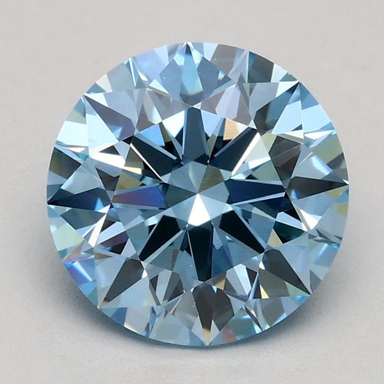 Ideal Loose Diamond - ROUND 1.46ct Fancy Intense Blue VVS2: Ideal Loose Diamond - ROUND 1.46ct Fancy Intense Blue VVS2 Source: This is a real non-mined Diamond that has been grown in a lab Shape: ROUND Carats: 1.46 Color: Fancy Intense Blue Certification: IGI 