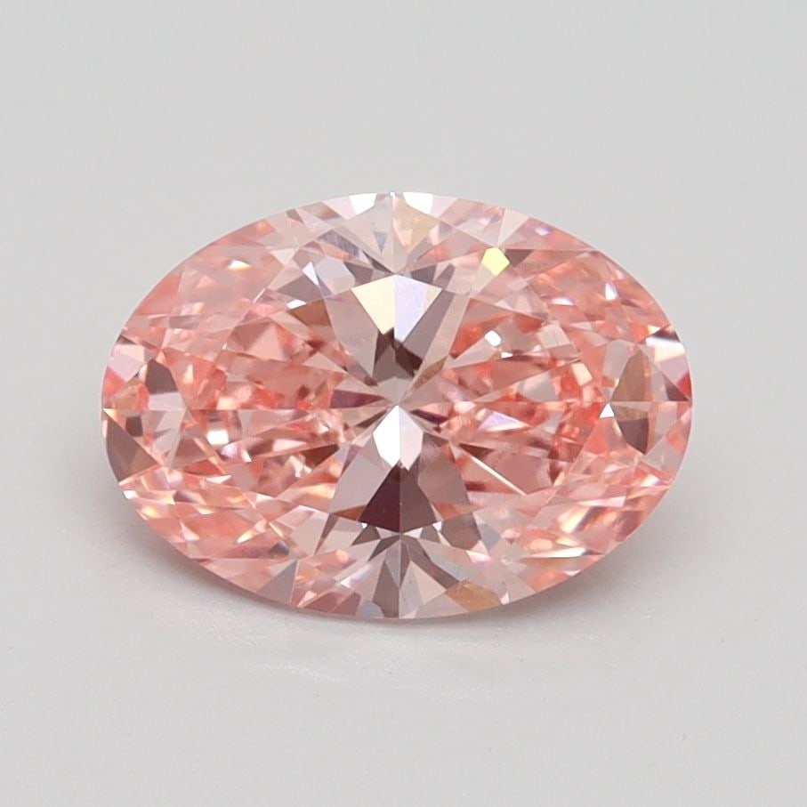 Loose Diamond - OVAL 1.4ct Fancy Vivid Pink VS2: Loose Diamond - OVAL 1.4ct Fancy Vivid Pink VS2 Source: This is a real non-mined Diamond that has been grown in a lab Shape: OVAL Carats: 1.4 Color: Fancy Vivid Pink Certification: IGI Video: