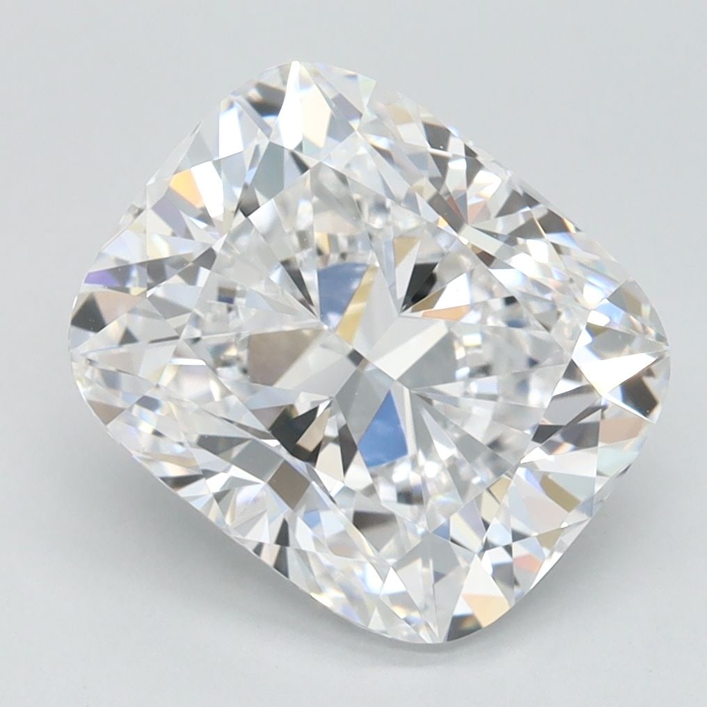 Loose Diamond - CUSHION MODIFIED 3.05ct D IF: Loose Diamond - CUSHION MODIFIED 3.05ct D IF Source: This is a real non-mined Diamond that has been grown in a lab Shape: CUSHION MODIFIED Carats: 3.05 Color: D Clarity: IF Certification: IGI Video: