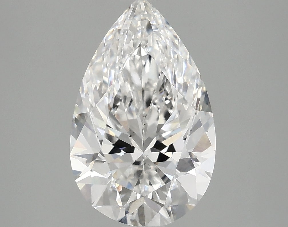 Loose Diamond - PEAR 2.51ct E VS2: Loose Diamond - PEAR 2.51ct E VS2 Source: This is a real non-mined Diamond that has been grown in a lab Shape: PEAR Carats: 2.51 Color: E Clarity: VS2 Certification: IGI Condition: Pre-Owned PLEASE NO