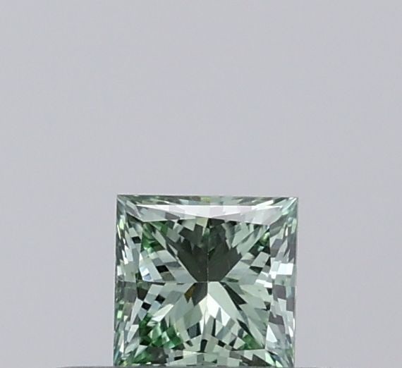 Loose Diamond - PRINCESS 0.23ct Fancy Vivid Green VS1: Loose Diamond - PRINCESS 0.23ct Fancy Vivid Green VS1 Source: This is a real non-mined Diamond that has been grown in a lab Shape: PRINCESS Carats: 0.23 Color: Fancy Vivid Green Certification: IGI Vid