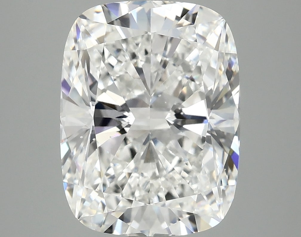 Loose Diamond - CUSHION 5.05ct F VS2: Loose Diamond - CUSHION 5.05ct F VS2 Source: This is a real non-mined Diamond that has been grown in a lab Shape: CUSHION Carats: 5.05 Color: F Clarity: VS2 Certification: IGI Condition: Pre-Owned PLE