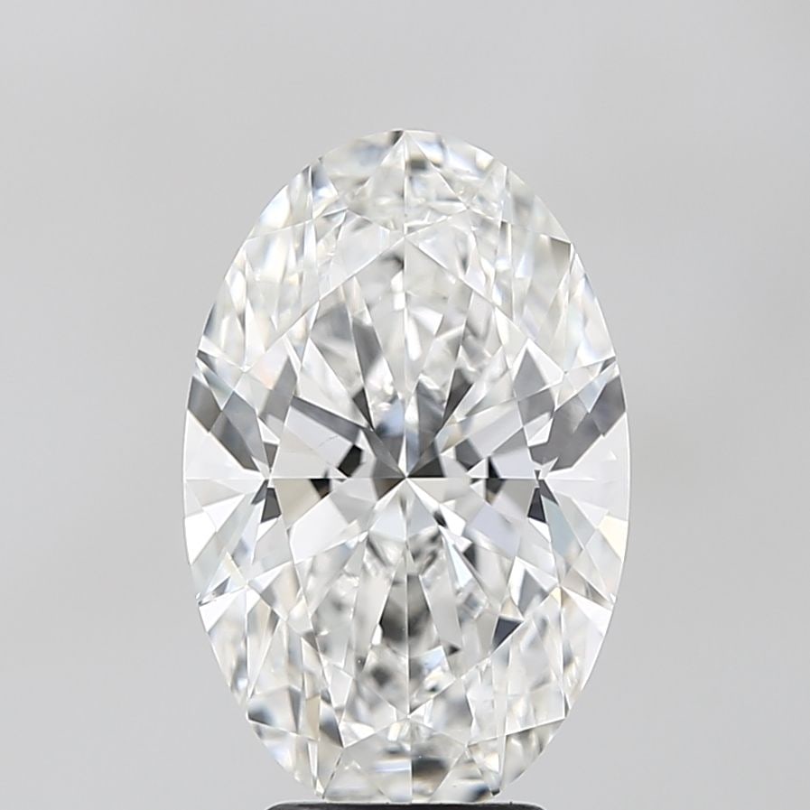 Loose Diamond - OVAL 4.09ct F VVS2: Loose Diamond - OVAL 4.09ct F VVS2 Source: This is a real non-mined Diamond that has been grown in a lab Shape: OVAL Carats: 4.09 Color: F Clarity: VVS2 Certification: IGI Video: