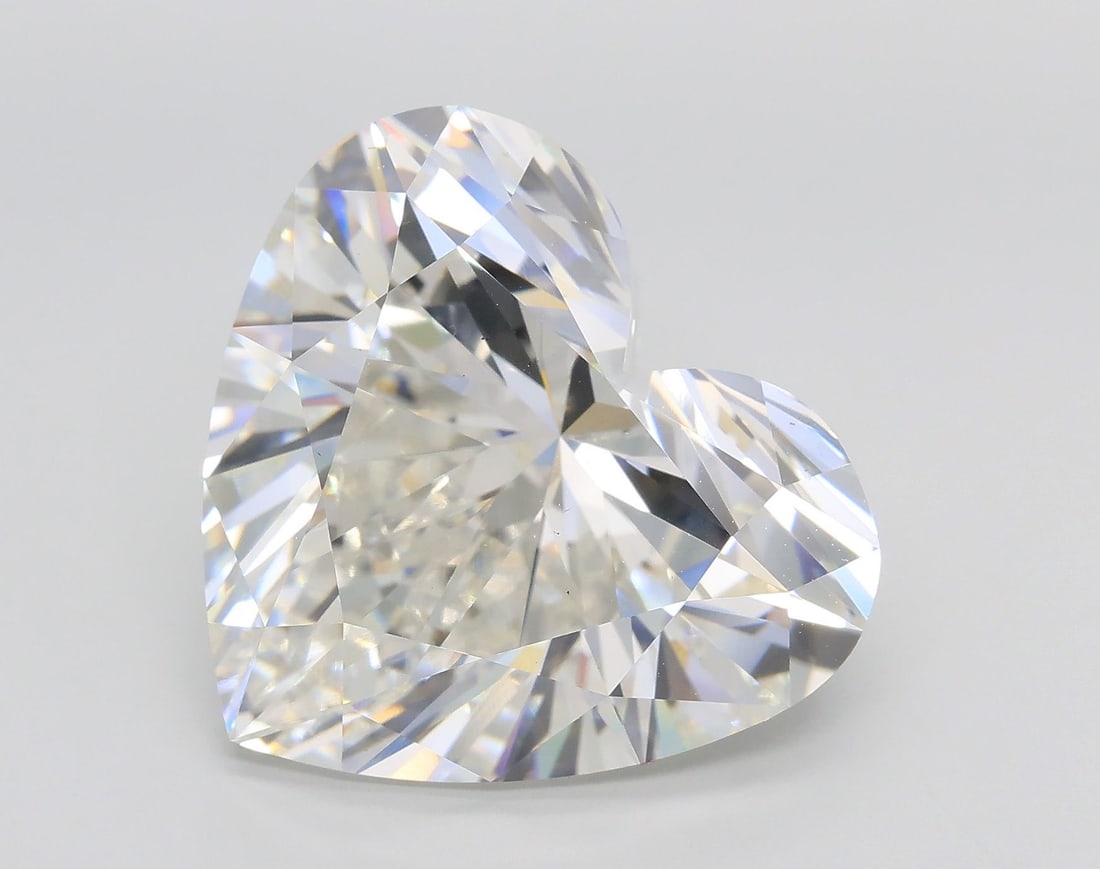 Loose Diamond - HEART 10.06ct F VS1: Loose Diamond - HEART 10.06ct F VS1 Source: This is a real non-mined Diamond that has been grown in a lab Shape: HEART Carats: 10.06 Color: F Clarity: VS1 Certification: IGI Video: