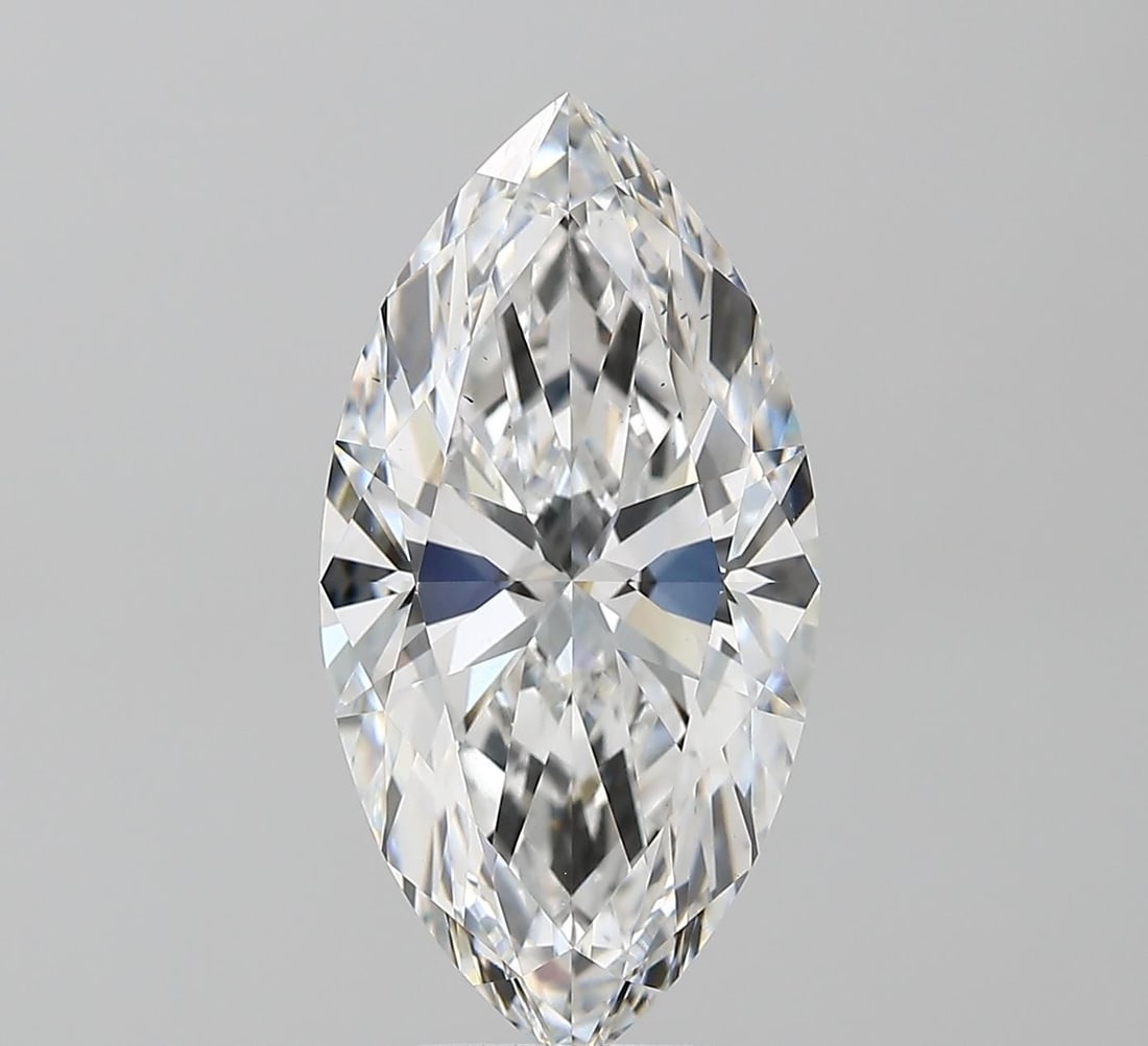 Loose Diamond - MARQUISE 5.13ct E VS2: Loose Diamond - MARQUISE 5.13ct E VS2 Source: This is a real non-mined Diamond that has been grown in a lab Shape: MARQUISE Carats: 5.13 Color: E Clarity: VS2 Certification: IGI Video: