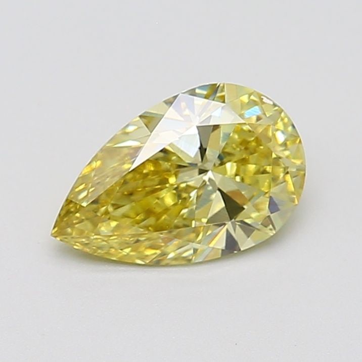 Loose Diamond - PEAR 1.13ct Fancy Intense Yellow VS1: Loose Diamond - PEAR 1.13ct Fancy Intense Yellow VS1 Source: This is a real non-mined Diamond that has been grown in a lab Shape: PEAR Carats: 1.13 Color: Fancy Intense Yellow Certification: IGI Video