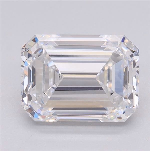 Loose Diamond - EMERALD 3.06ct D VS2: Loose Diamond - EMERALD 3.06ct D VS2 Source: This is a real non-mined Diamond that has been grown in a lab Shape: EMERALD Carats: 3.06 Color: D Clarity: VS2 Certification: IGI Condition: Pre-Owned